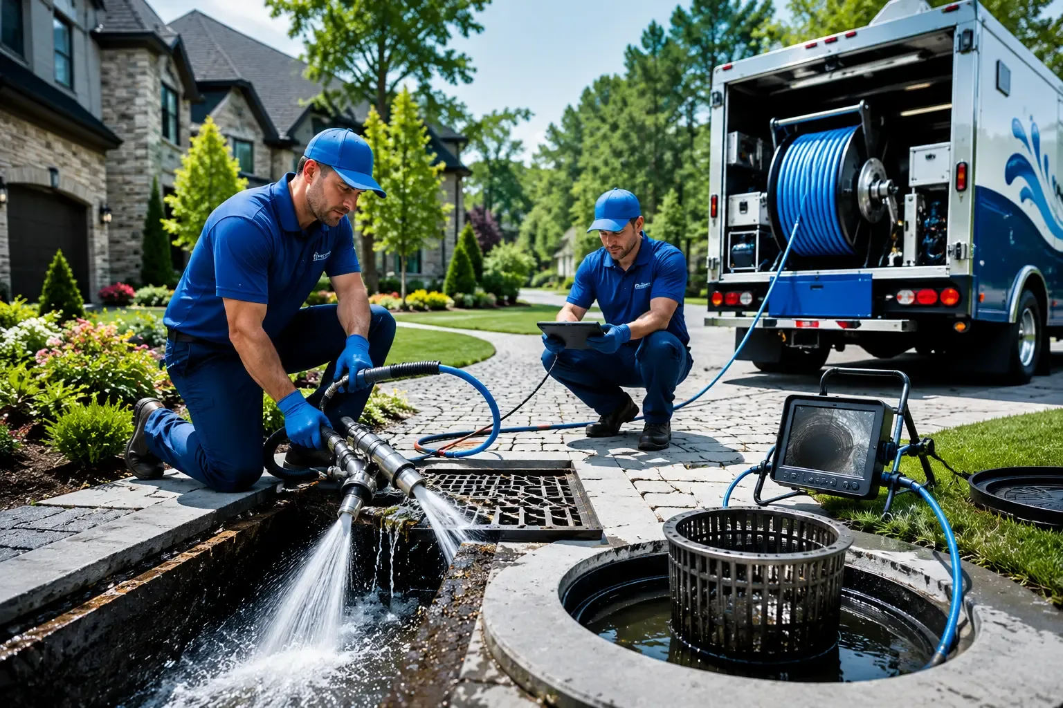 Local outdoor drain cleaning professionals in Vinton, CA
