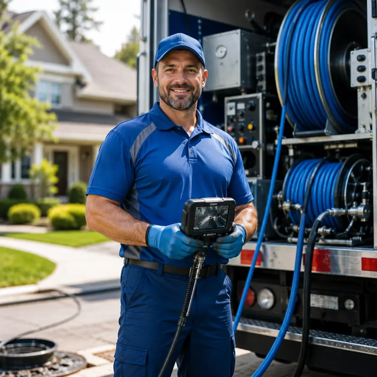 Local outdoor drain cleaning specialists in Vinton, CA